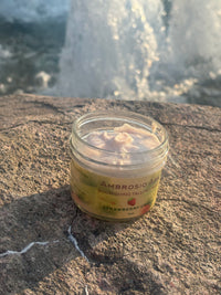 Ambrosio Ark Nourishing Tallow Strawberry Cream 4oz - 100% Natural Ingredients Skincare Product